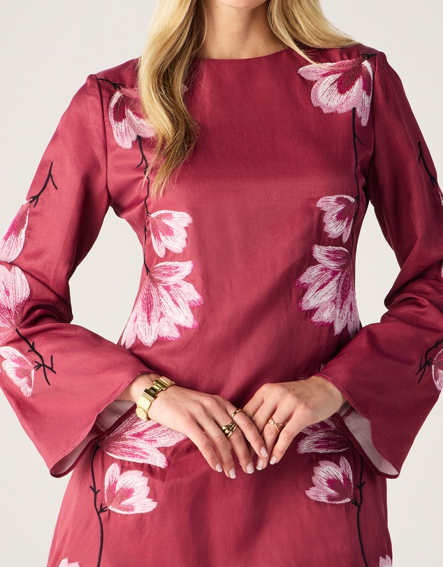 MOS The Label - Lilou Embroidery Mini Dress