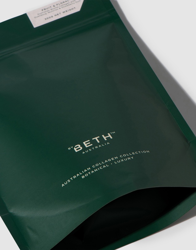 By Beth - Fruit & Floral Bovine Collagen Pouch