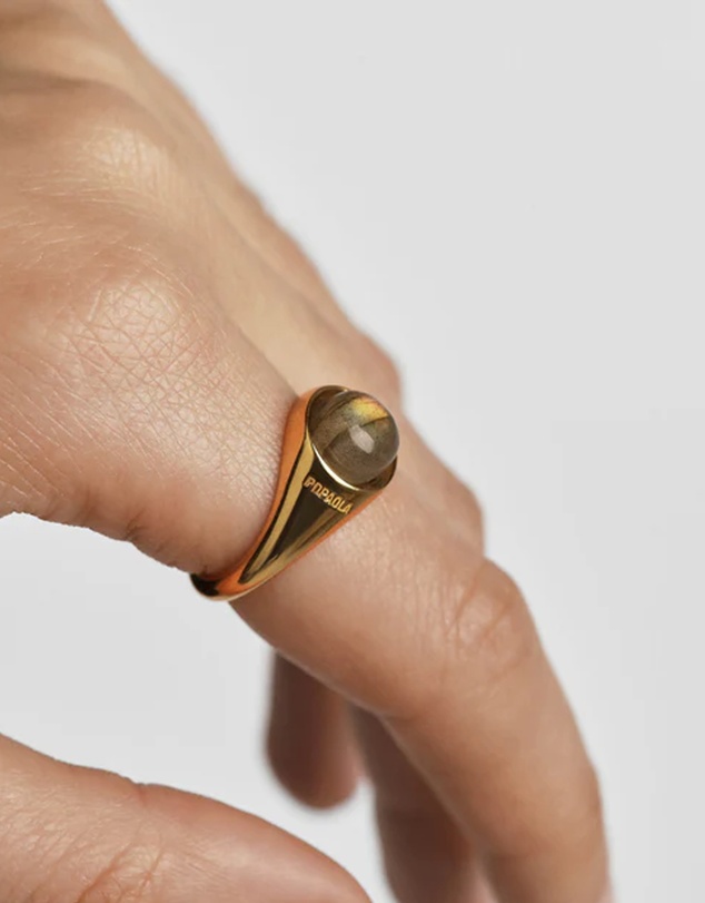 PDPAOLA - Labradorite Moon Ring