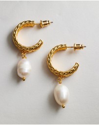Native Sol - Romey Pearl Earrings