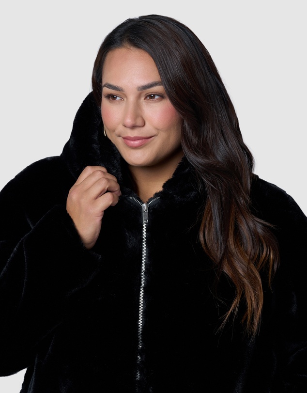 Sunday In The City - Sweet Vice Fur Bomber Jacket
