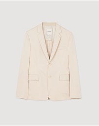 Sandro - Formal Destructure Cotton Jacket