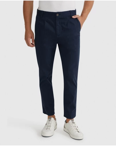 Oxford - Ryan Folded Cuff Casual Chinos