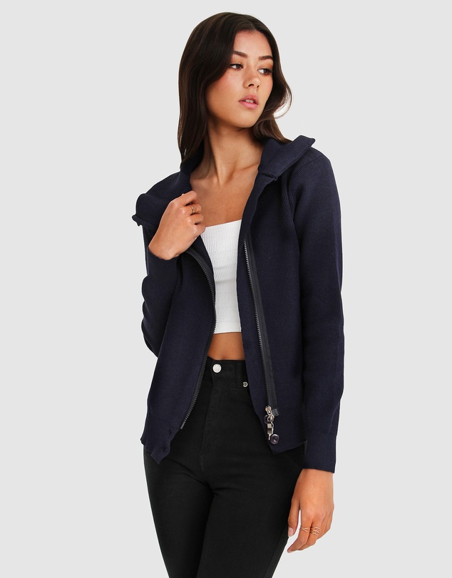 Belle & Bloom - Brother’s Zip Front Jumper