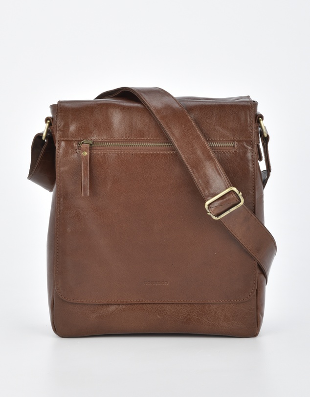 Cobb & Co - Kooyong RFID Leather Satchel