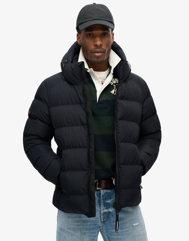 Superdry - Hooded Sports Puffer Jacket
