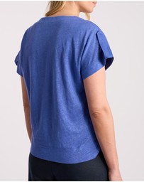 David Lawrence - Melinda Linen Mix Tee