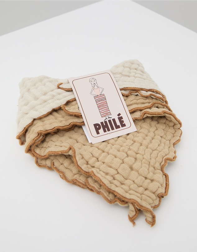 Phile - Cotton Bib - Double Pack