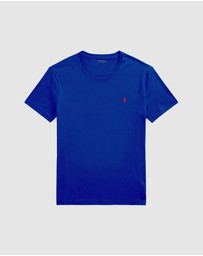 Polo Ralph Lauren - ICONIC EXCLUSIVE - Custom Slim Fit Jersey Crewneck T-shirt