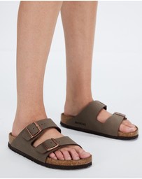 Birkenstock - Arizona Birkibuc Narrow Sandals