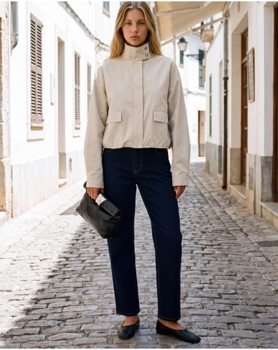 The Fated - Bailey Cropped Tapered Jeans