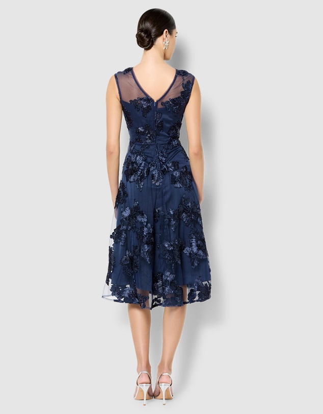 Montique - Isha Ribbon Lace Dress