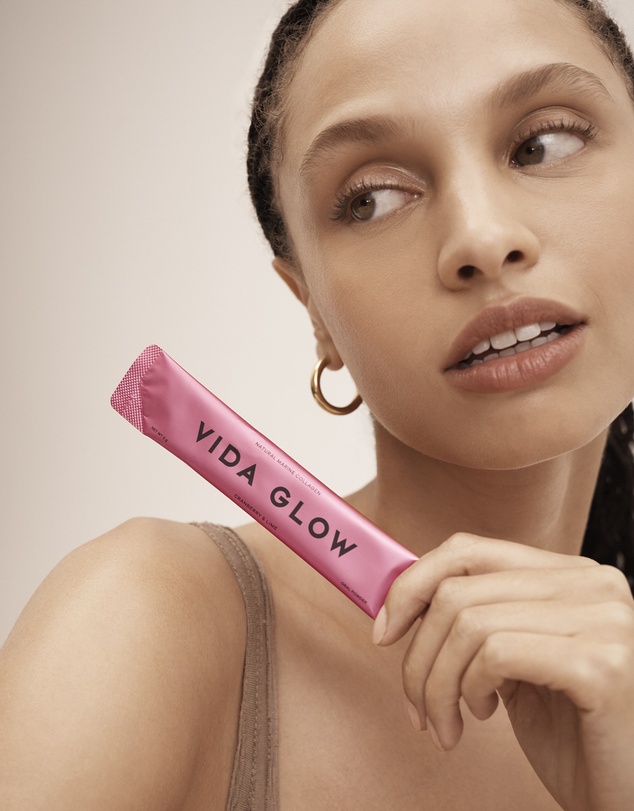 Vida Glow - Natural Marine Collagen Sachets Cranberry & Lime