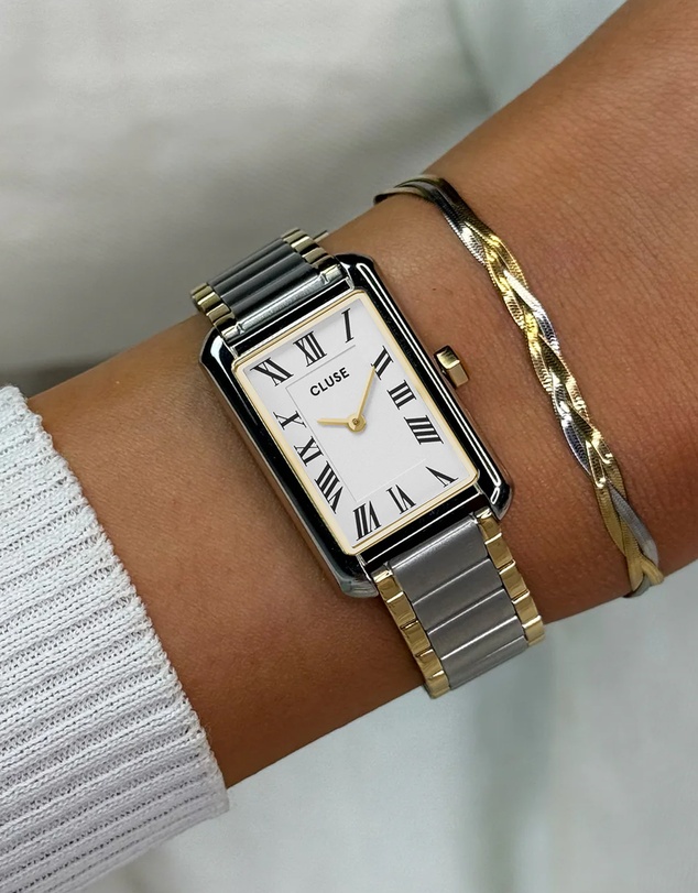 Cluse - Belisenna White/Bicolour Link