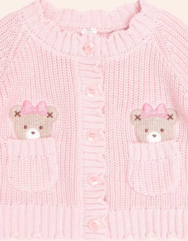 Huxbaby - Fisherman Cardigan - Babies