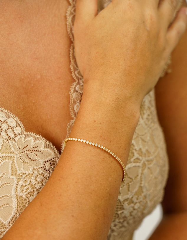 Sonne Jewellery - Tennis Silver Bracelet