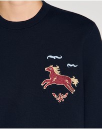 Sandro - Horse Pull Sweater