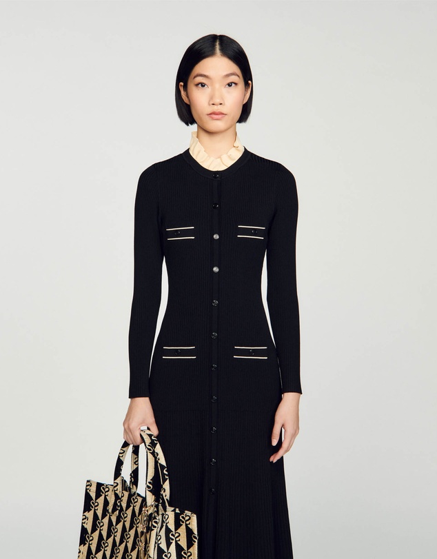 Sandro - Odaya Knitted Dress