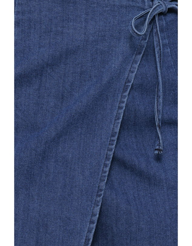 Petal & Pup - Siena Wrap Skirt - Denim Wash
