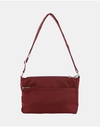 Pierre Cardin - Pierre Cardin  Nylon Anti-Theft Cross Body Bag