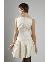 Glamorous - Sleeveless Button-Front A-Line Dress