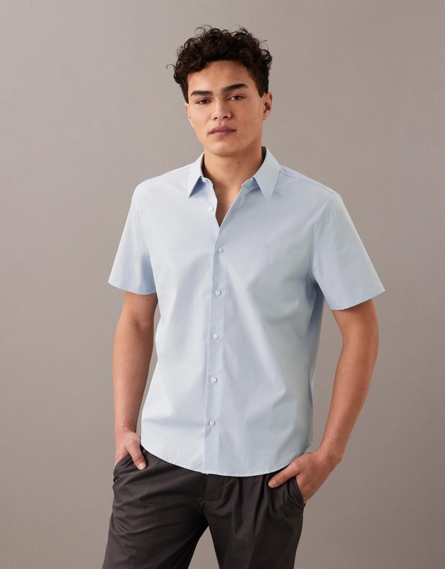 Calvin Klein - Cotton Stretch Classic Button Down Shirt