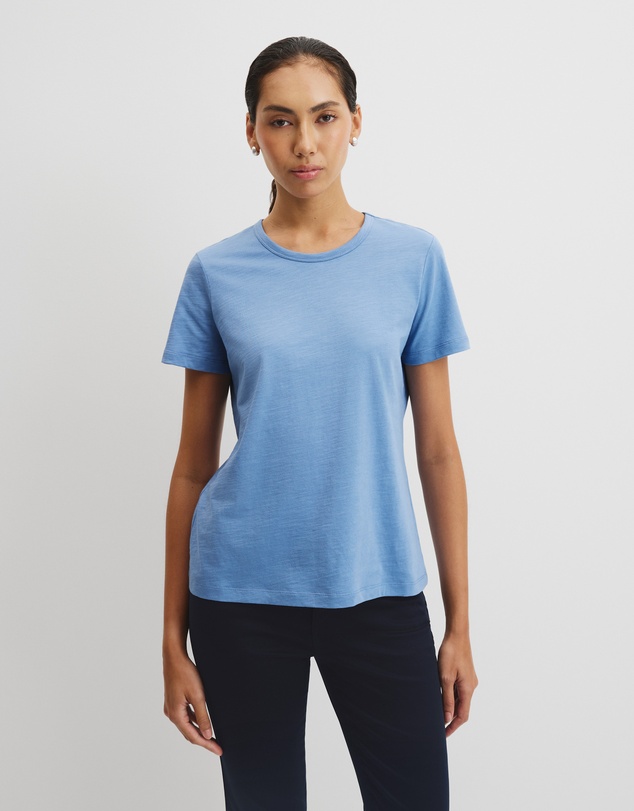 Country Road - Australian Good Earth Cotton Slub Short Sleeve T-shirt