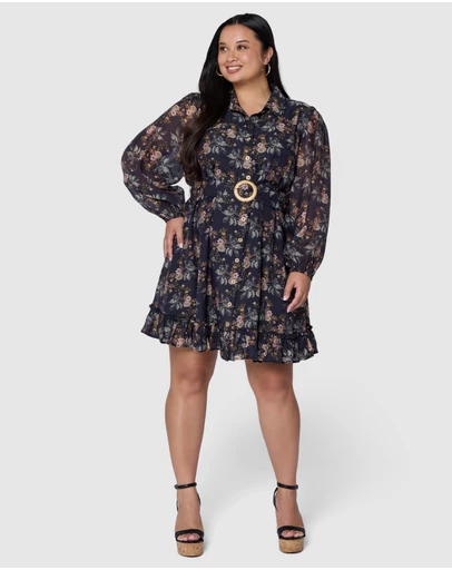 The Poetic Gypsy - Veil of Stars Mini Dress