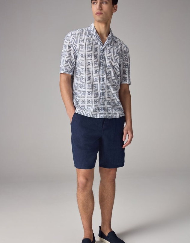 NEXT - Broderie Short Sleeve Shirt