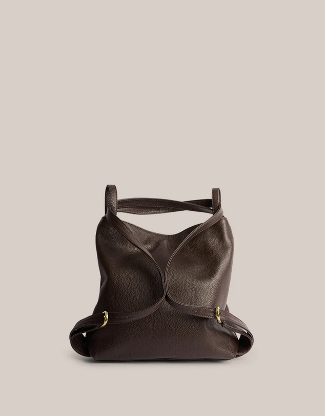 VESTIRSI - Bella Mini Black 3-in-1 Convertible Bag Gold Hardware - The ICONIC Exclusive
