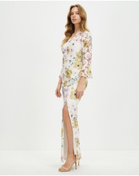 Pink Ruby - Night Flower Maxi Dress