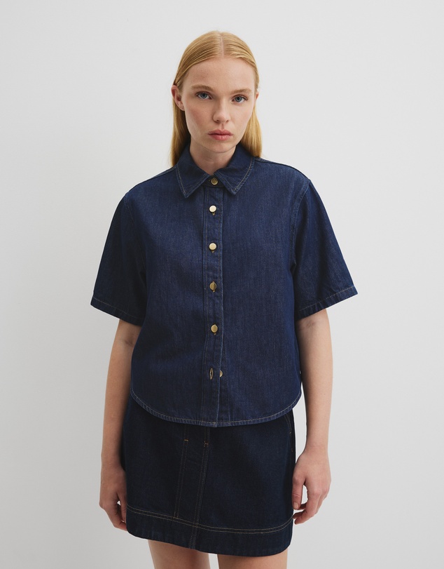 Country Road - Short Sleeve Denim Shirt