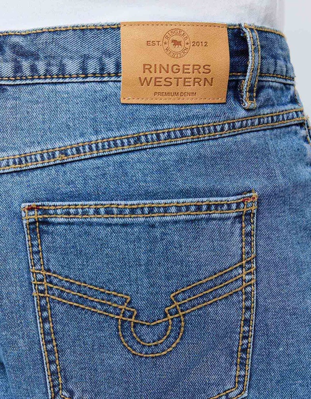 Ringers Western - Bodie Mens Denim Short