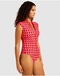 Seafolly - Sorrento Cap Sleeve Sunvest Bikini Top