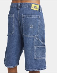 Billabong - Mens Bad Dog Workwear Denim Shorts