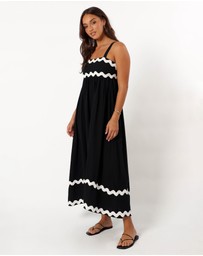 Petal & Pup - Reece Maxi Dress - Black