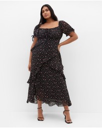 City Chic - Shayla Print Maxi Dress