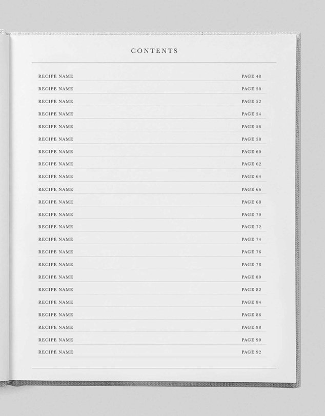 Write to Me - Recipes Journal