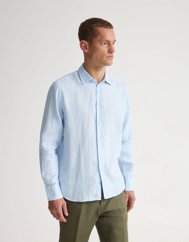 Oxford - Cooper Ls Organic Linen Shirt