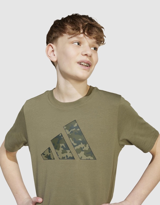adidas Sportswear - Camo Graphic Tee - Kids-Teens