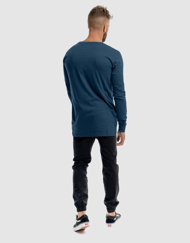 DVNT - Saxon Embroidery Long Sleeve Tee