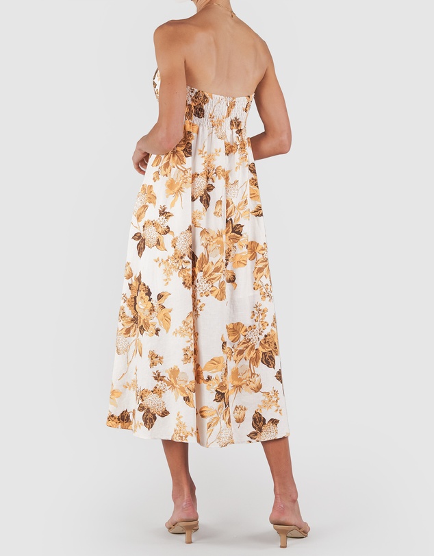 Amelius - Saint Lucia Linen Maxi Dress