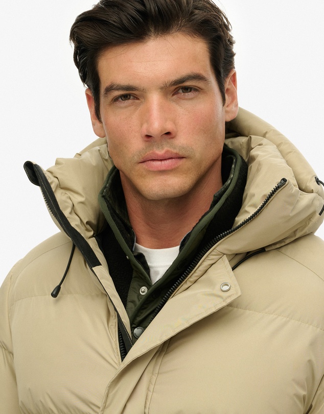 Superdry - Hooded 5 Baffle Sports Puffer