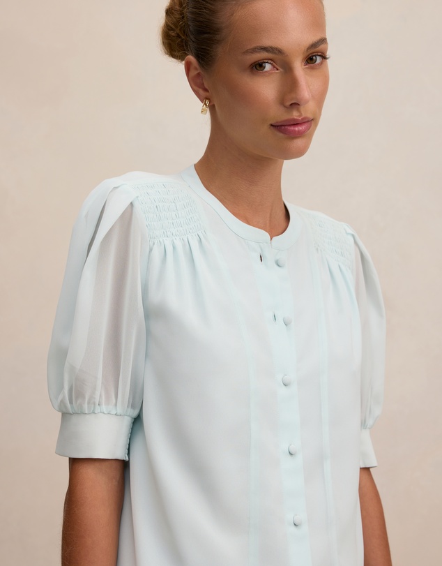 Forever New - Evie Shirring Blouse