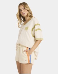 Billabong - Womens Classic Feels Elastic Waist Shorts