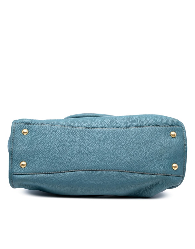 Pre-Loved by Azura Reborn - Pre-Loved Vitello Daino Zip Top Satchel