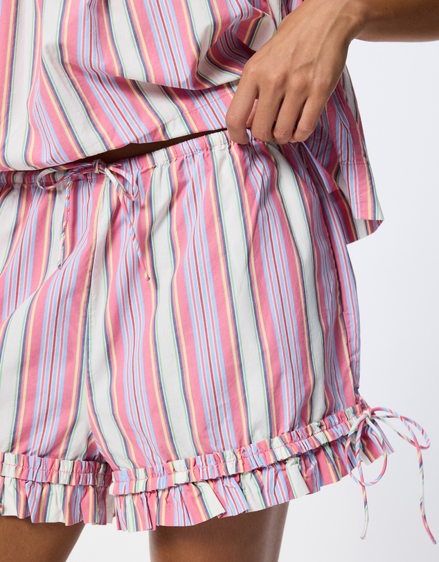 Damson Madder - Mafalda Frilly Tie Bloomers