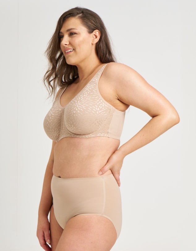 Ava & Audrey  - Ava & Audrey Millie Jacquard Mesh T-Shirt Underwire Bra