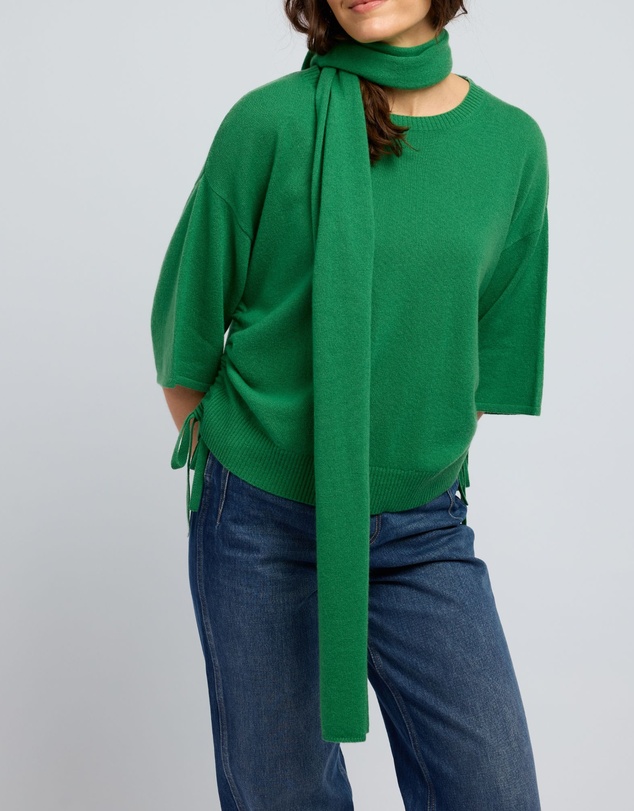 Huntly - Agnes Cashmere T Shirt