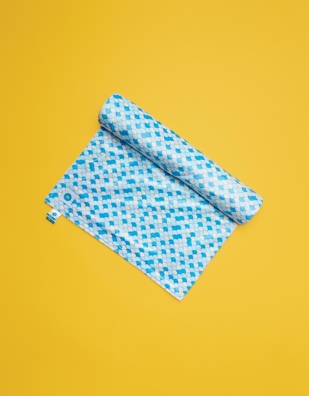 itti bitti - Cot Blankee - SeaClam with White